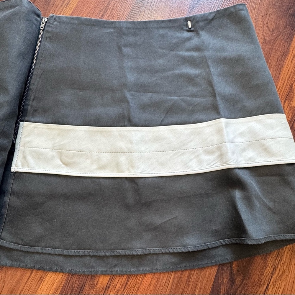 Acne Studios Mini Skirt Contrast Panel Size 42 US 10/12 - Picture 7 of 10